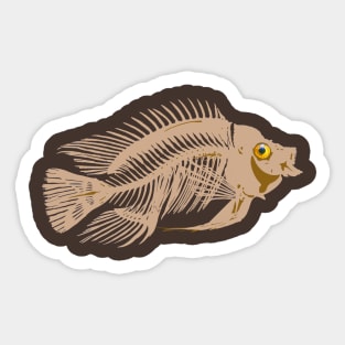 Fishbones Sticker